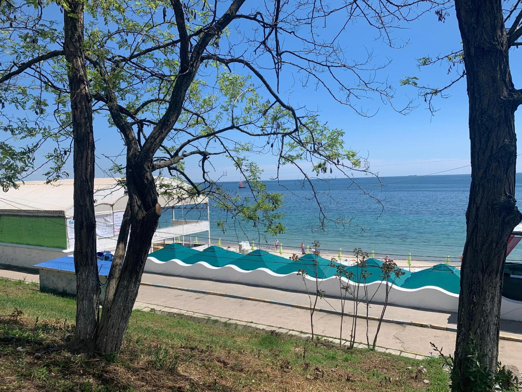 Одесса Калипсо У Моря На Пляже-Однокомнатные Апартаменты 24 Метра Odessa Exterior foto