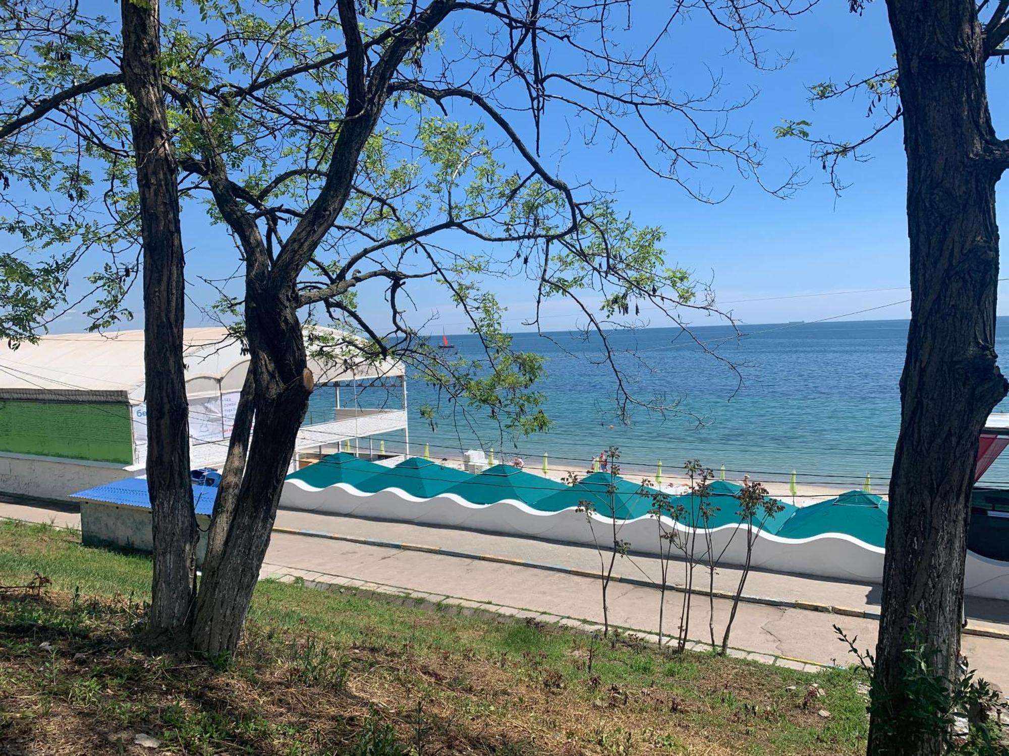 Одесса Калипсо У Моря На Пляже-Однокомнатные Апартаменты 24 Метра Odessa Exterior foto