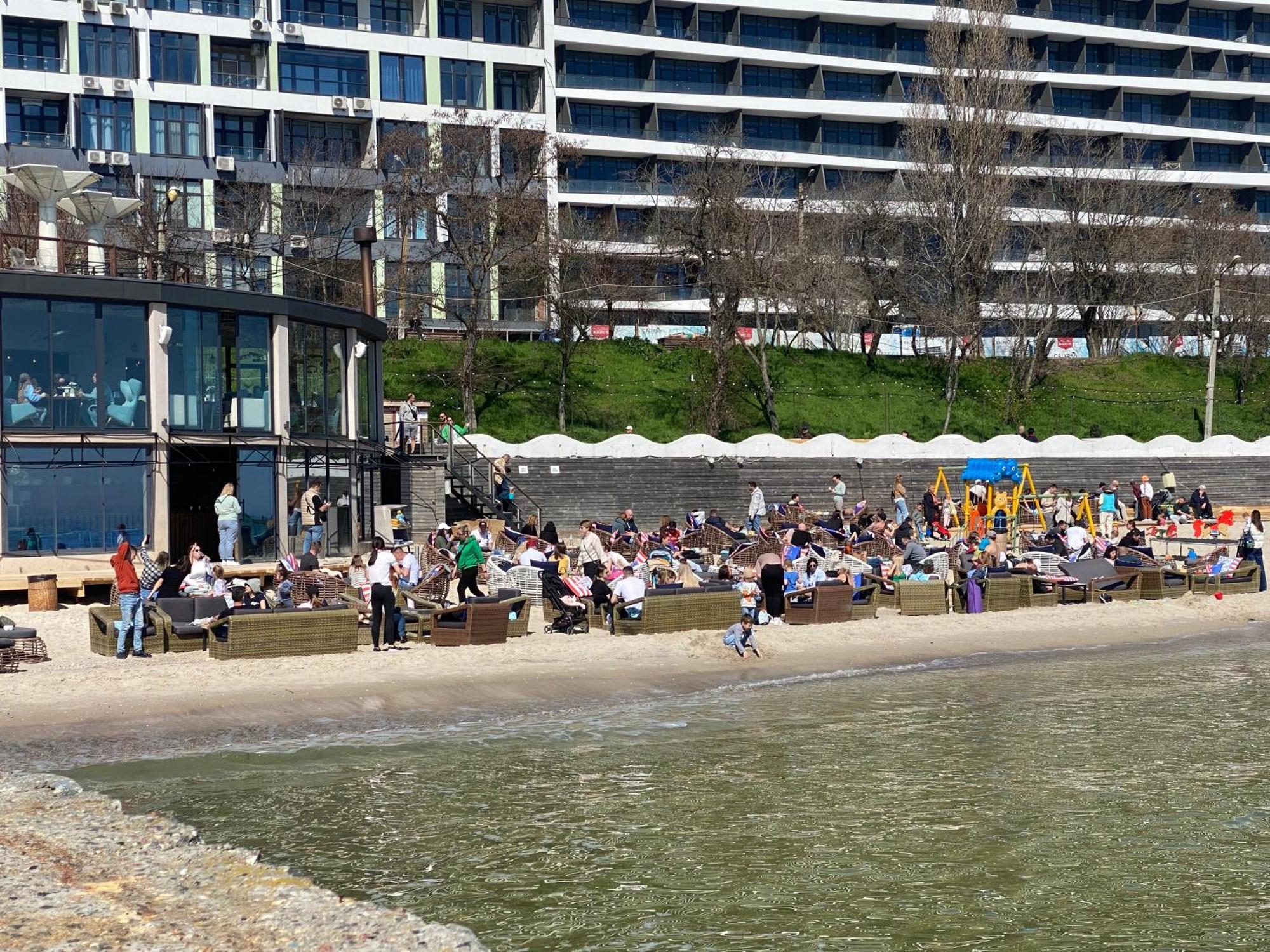 Одесса Калипсо У Моря На Пляже-Однокомнатные Апартаменты 24 Метра Odessa Exterior foto